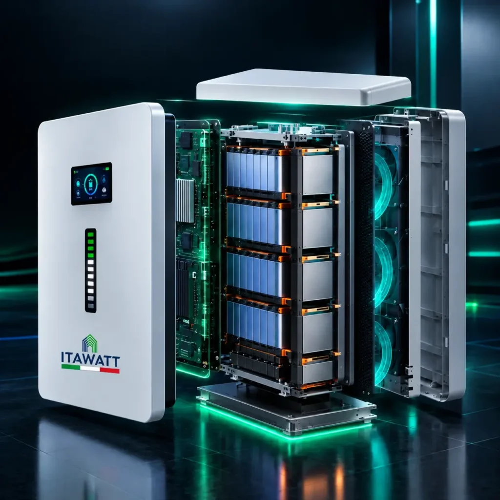 ITAWATT LiFePO4 lithium battery energy storage system